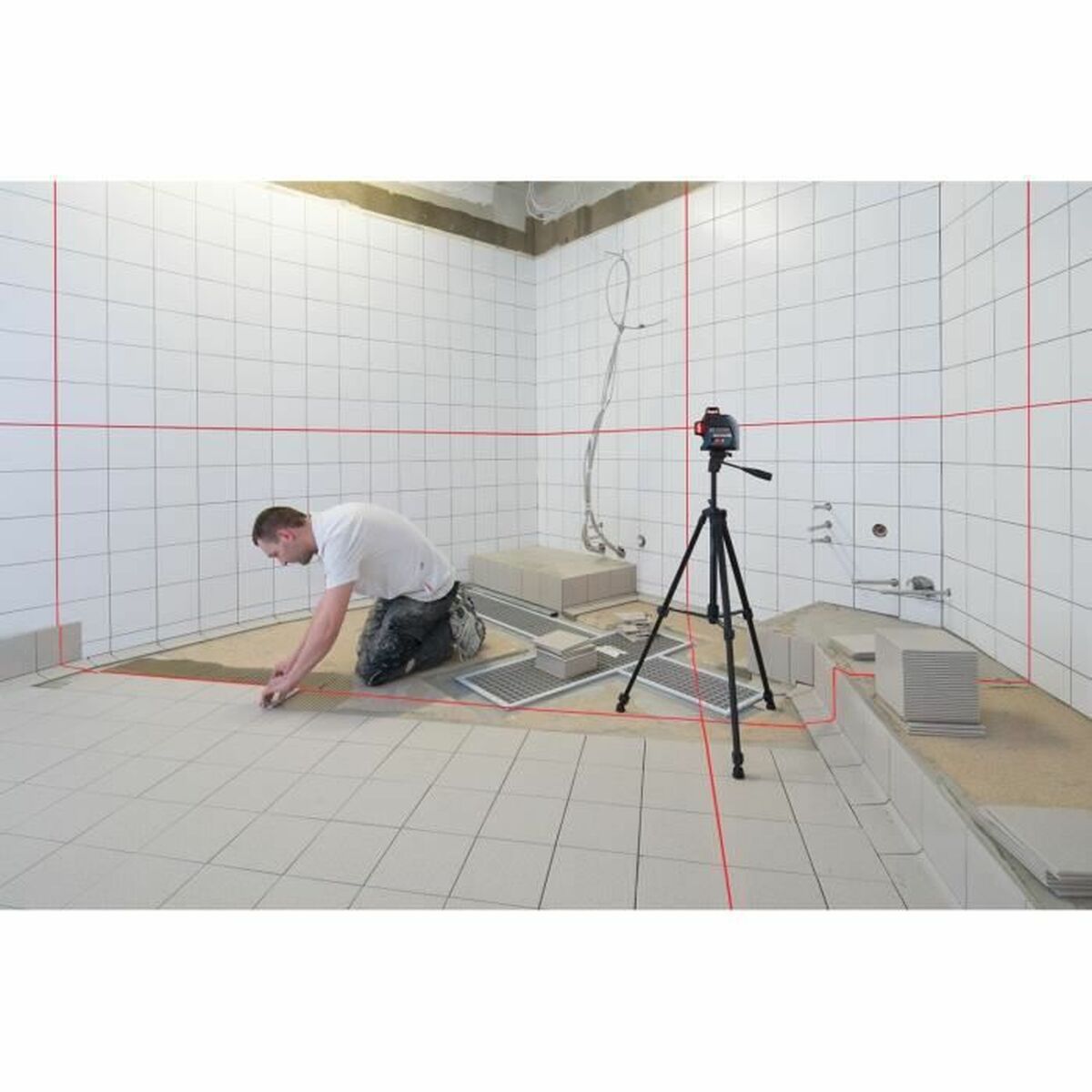 Lazerinis lygis BOSCH GLL 3-80 Professional 30 m